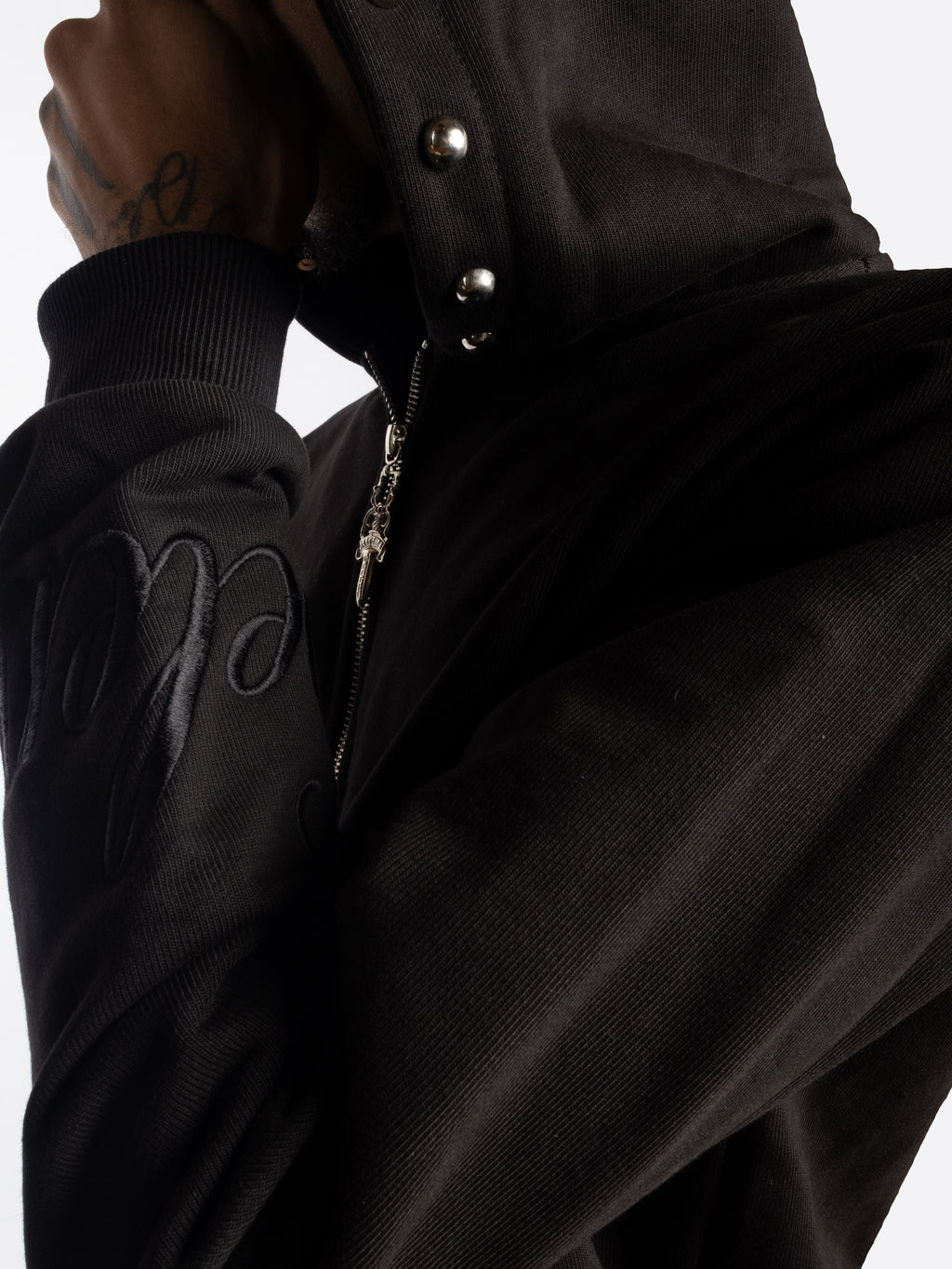 SELENE zip up hoodie "SHADOW 6ØØ"